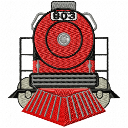 Trains Embroidery Design 10 Trains Embroidery Design 10